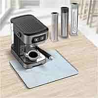 Tappetino Scolapiatti Assorbente 30x50cm - Per Cucina, Macchina Caffè, Nero Effetto Marmo - Foto 8