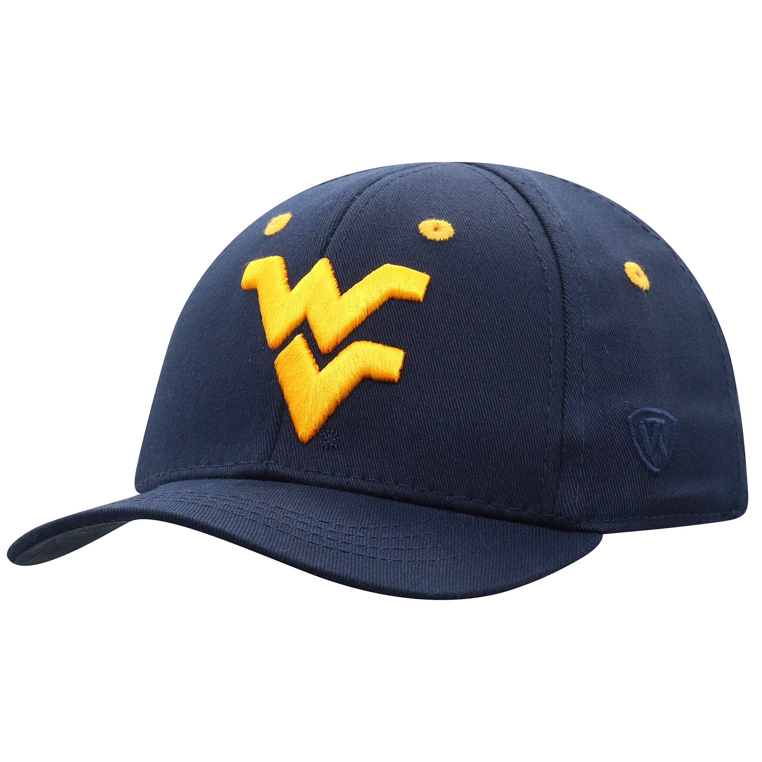 West Virginia Mountaineers Infant One-Fit Hat (Navy Blue)