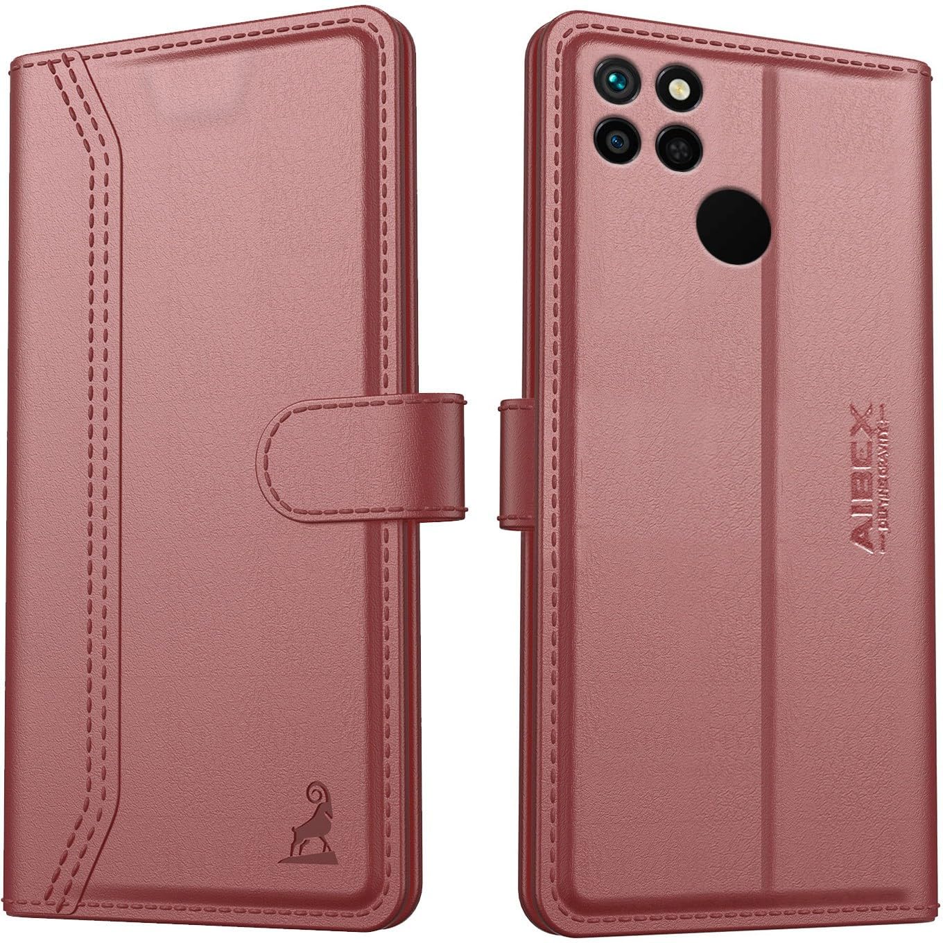 AIBEX ® Xiaomi Redmi 10 Flip Cover Leather Finish | Inside TPU with Card Pockets | Wallet Stand | Complete Protection Flip Case Brown (B09XBJS86H) Amazon Price History, Amazon Price Tracker