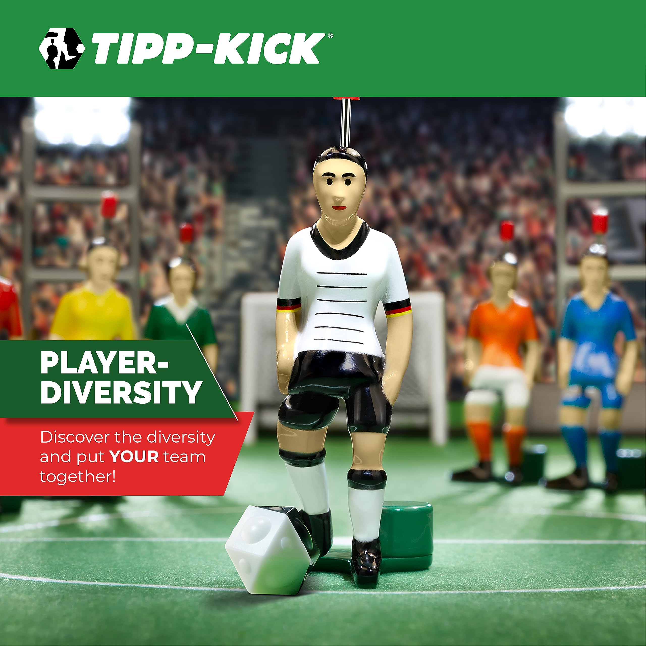 TIPP-KICK Chelsea Top-Kicker I Original Football Player Figures for Kids and Adults I Suitable for all Table Football Games I Blue Jersey - Image 4