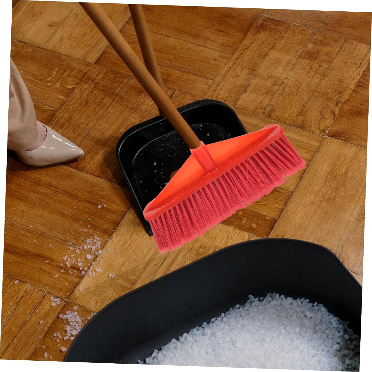 Plastic Broom Head Replacement Part for Vacuum Broom Sweeper for Dust Pet Hair