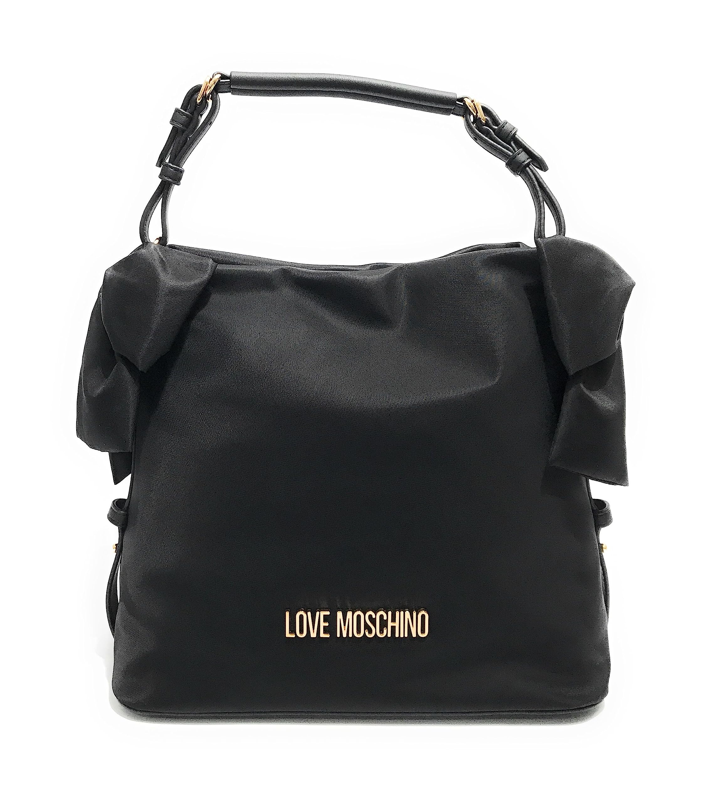 Love Moschino Damen Schwarz Handtasche,