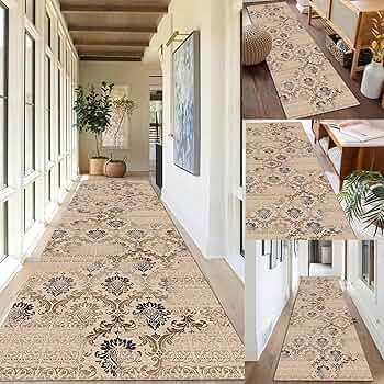 Amazon｜ヴィンテージラグ 廊下用 1m 1.5m 2m 2.5m 3m 3.5m 4m