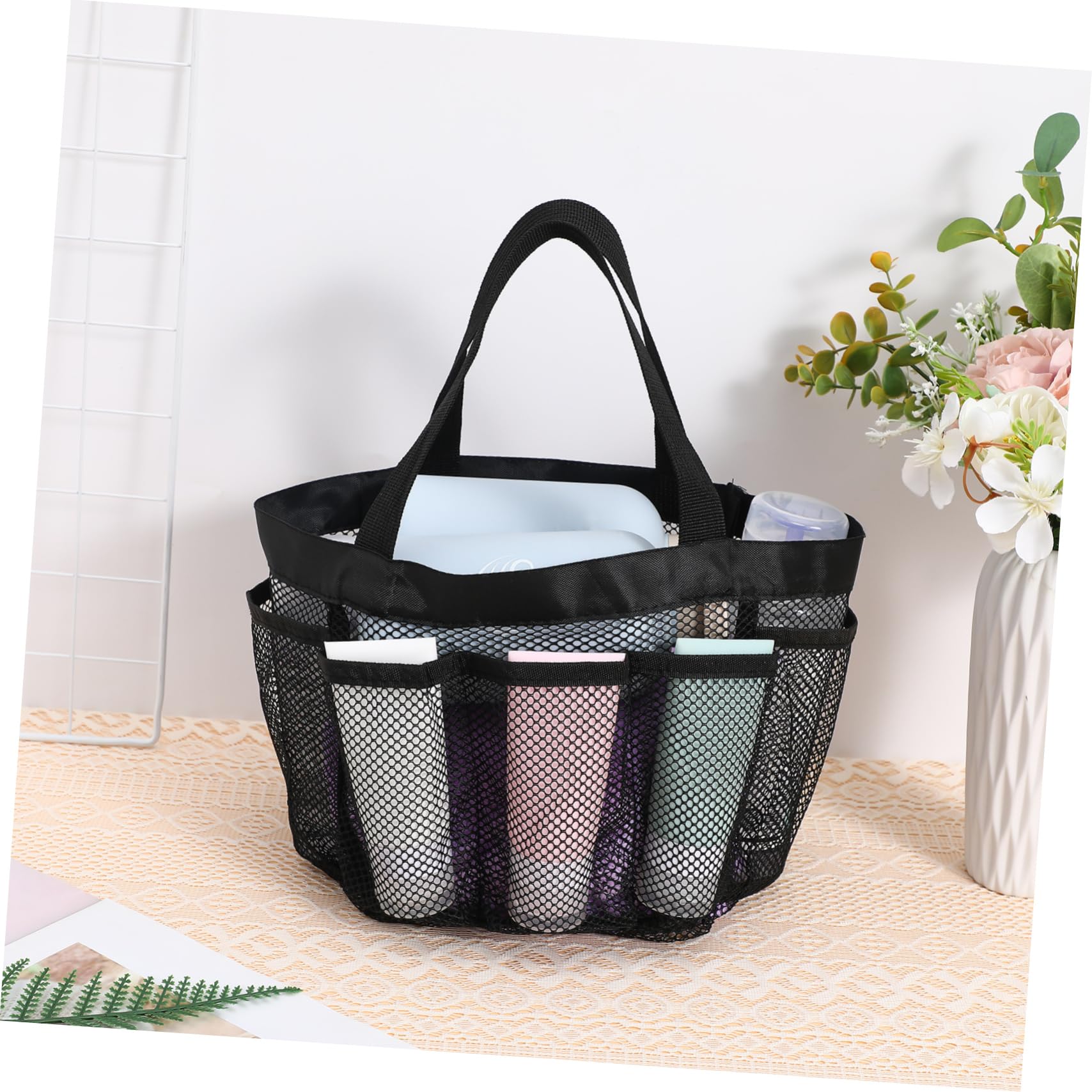 GALPADA Borsa da Spiaggia in Rete 3pezzi in Nailon, Capiente e Portatile | Festa Estiva, Accessori per Vacanze al Mare e Outdoor, Tracolla Comoda e Uso Leggero