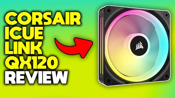 Amazon.com: Corsair iCUE LINK QX120 RGB 120mm Magnetic Dome