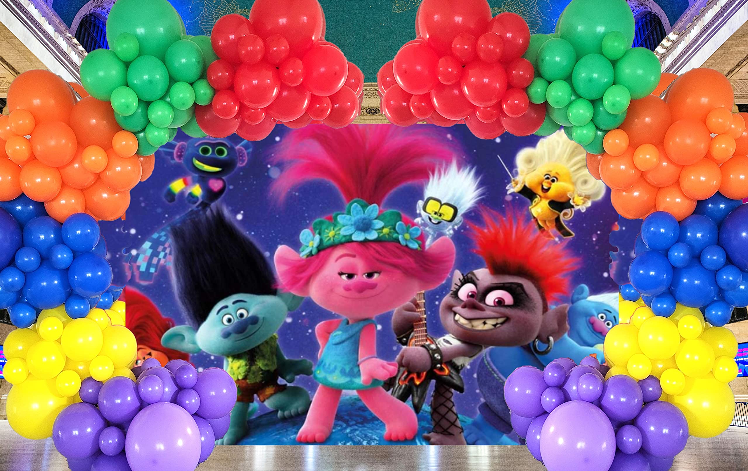 STK Rainbow Balloon Arch Kit Compatible for JJ Balloon