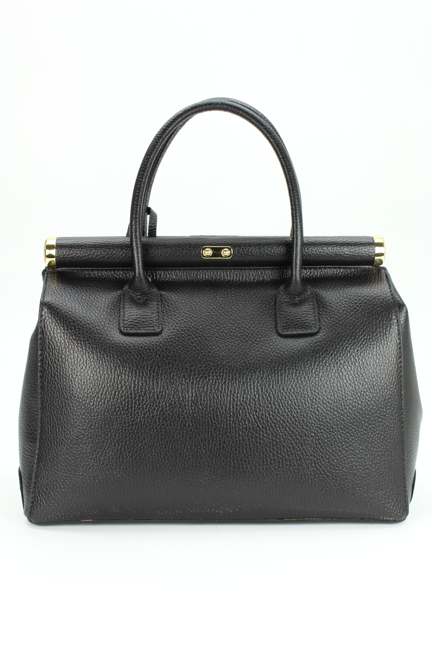 Belli The Bag XL italienische Leder Henkeltasche Handtasche Damen Ledertasche Umhängetasche made in italy - 34x25x16 cm (B x H x T)