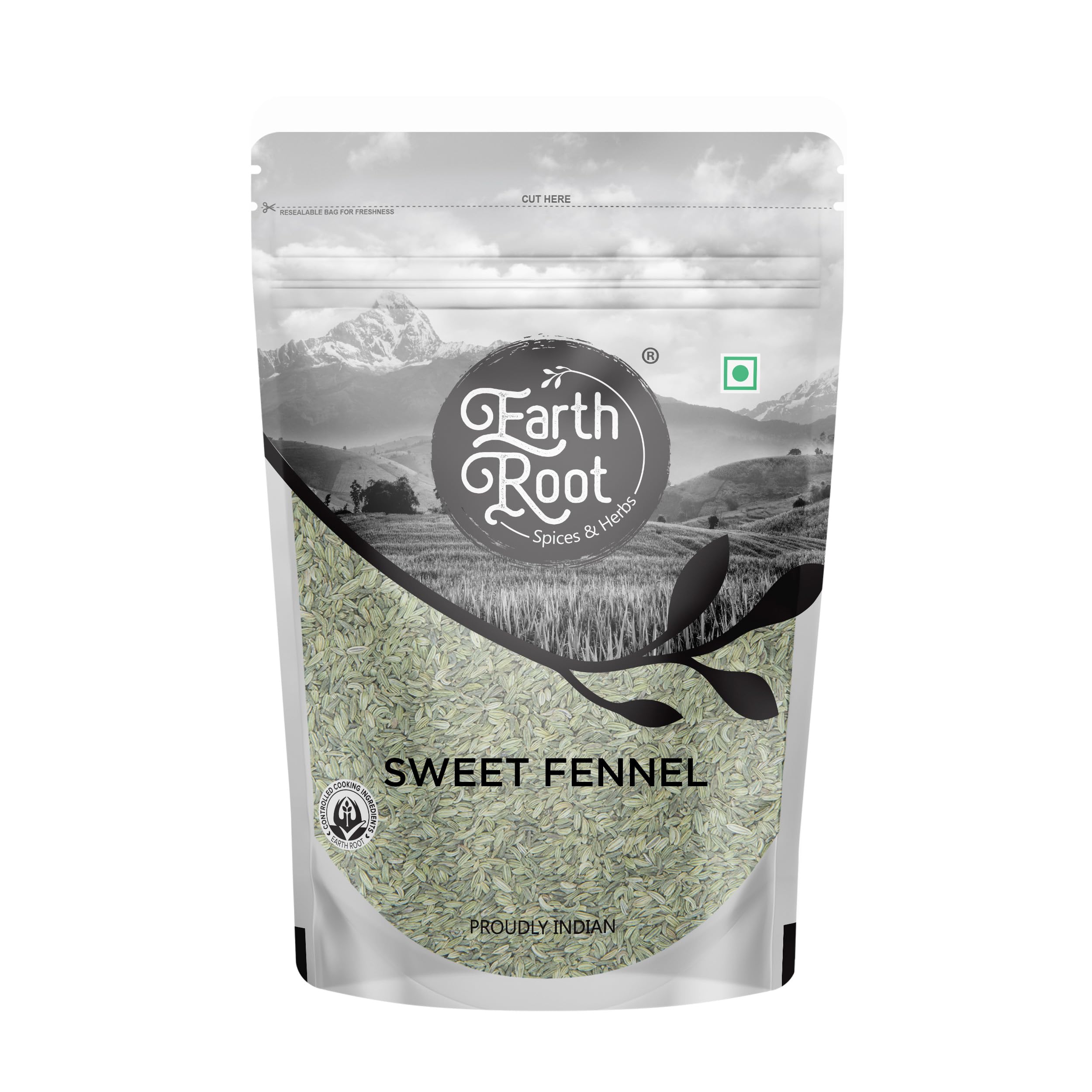 EarthRoot Sweet Fennel | Sweet Saunf | Small Saunf | Natural Whole Saunf | Variyali | Fennel Seeds | Mouth Freshner | No Added Colors or Preservatives | Mukhwas | 200g (Pack of 1) (B0D6BM6LVH) Amazon Price History, Amazon Price Tracker