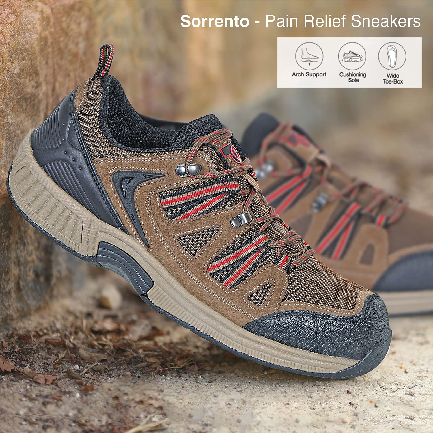 Buy Orthofeet Innovative Plantar Fasciitis Sneakers for Men Ideal for