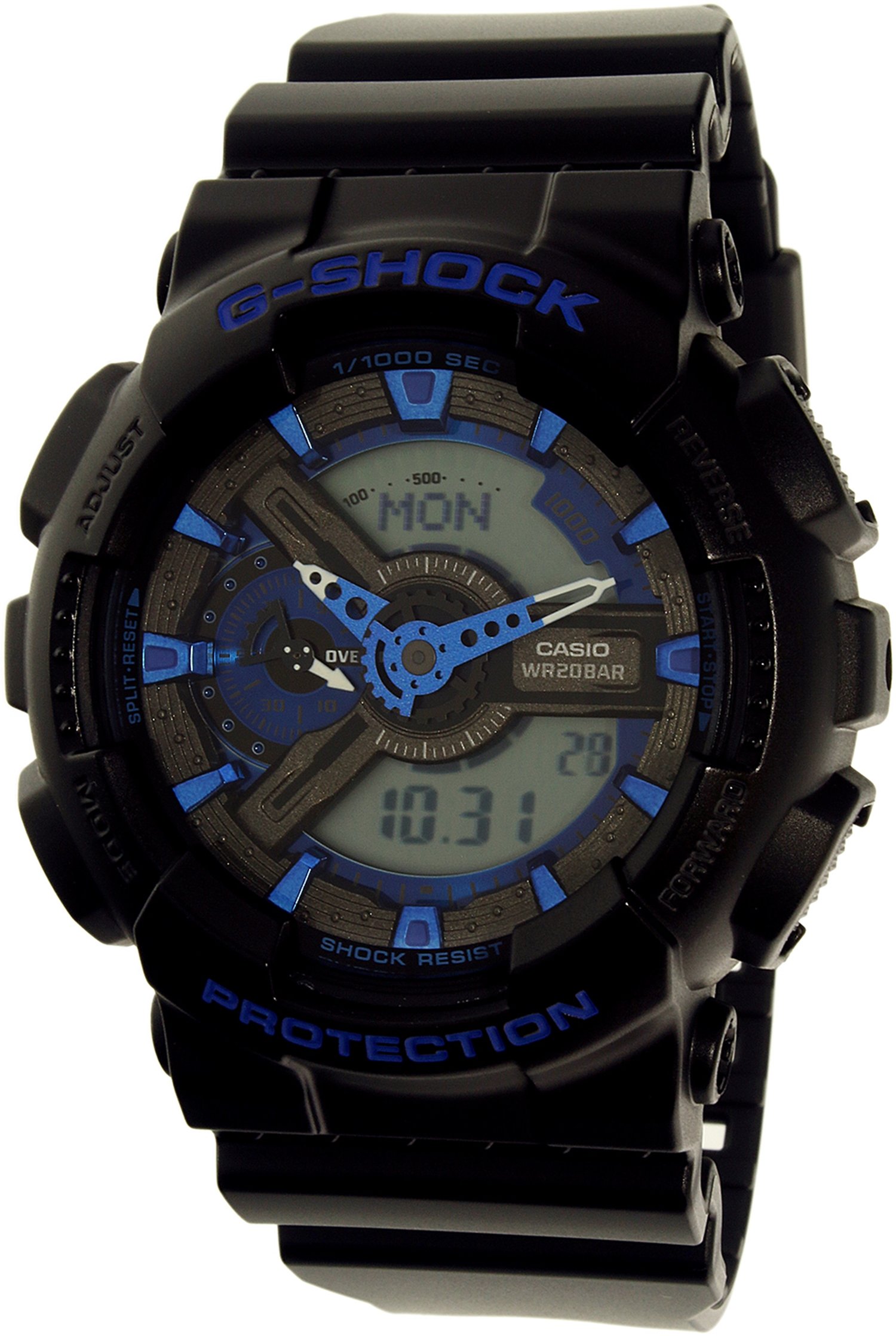 casio g shock blue color