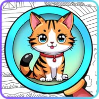 Hidden Cat Puzzle- Cat Picture Search