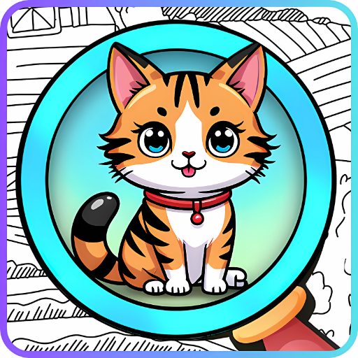 Hidden Cat Puzzle- Cat Picture Search