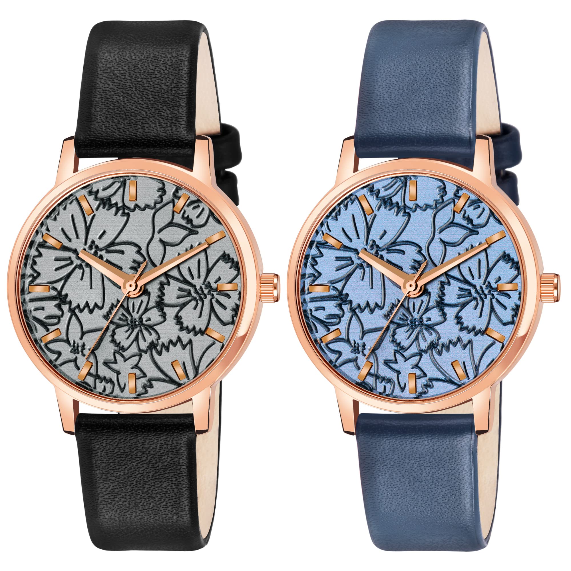 ON TIME OCTUS Analog Girls and Womens Watch OP_101_102 (Multi Color Dial Multi-Colored Strap) (Pack of Two) (B0B5RHX6DC) Amazon Price History, Amazon Price Tracker