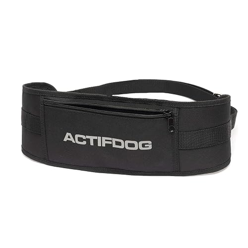 ACTIFDOG Cinturón Deportivo Muy Ligero para Correr o Caminar Manos Libres Canicross, Ajustable