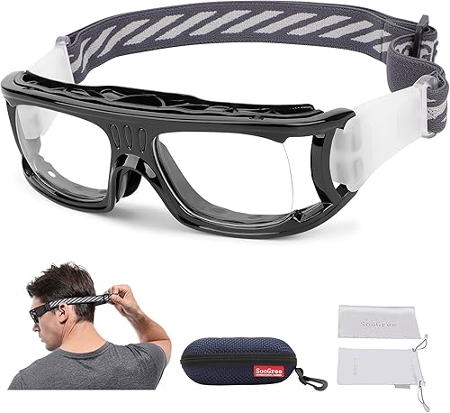 Gafas deportivas para hombre, gafas protectoras antivaho para baloncesto