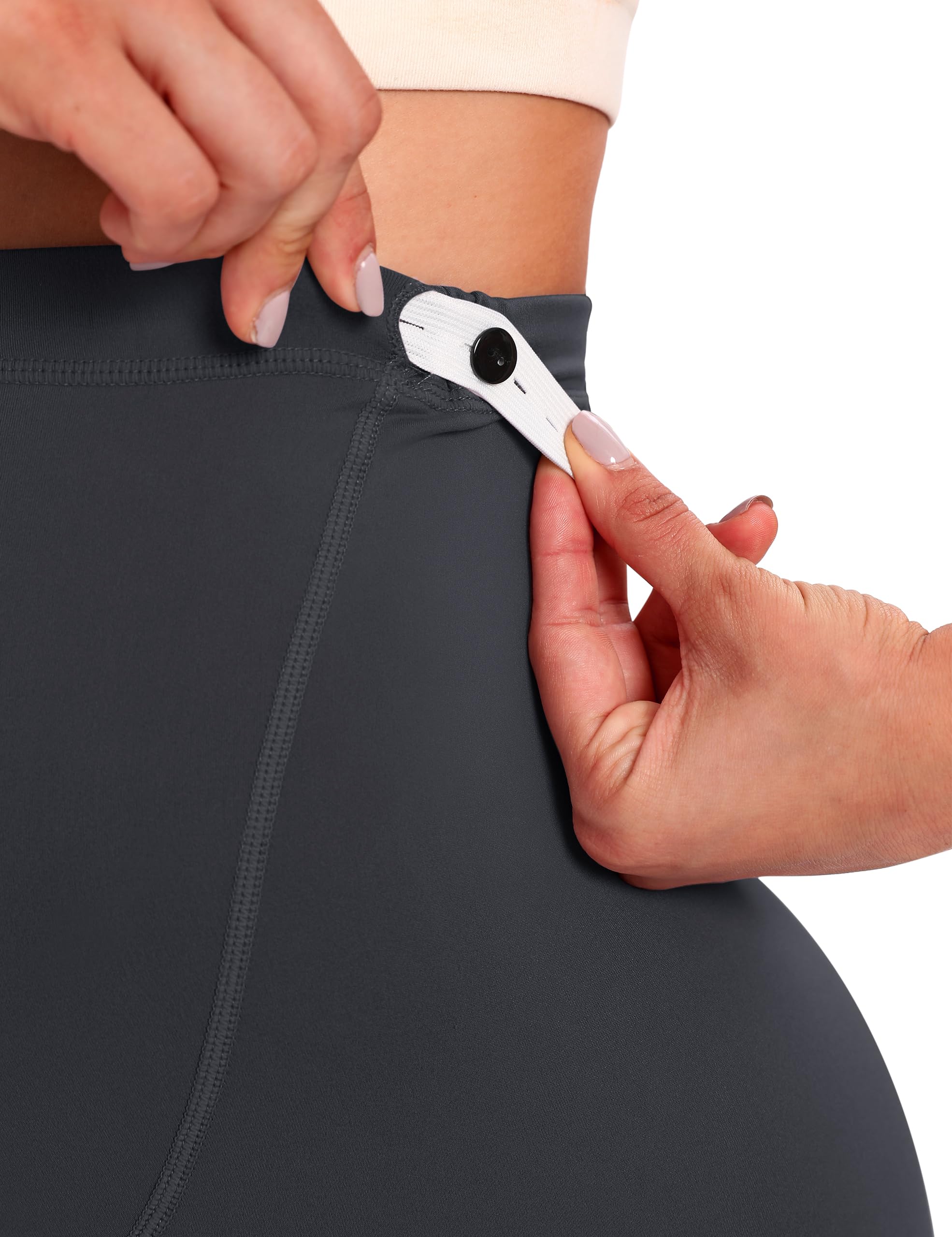 VALANDY Creamlush Leggings premaman sopra il pancione Burroso Morbido Supporto Pancia Regolabile Vita Alta Pantaloni Gravidanza Yoga Pigiama
