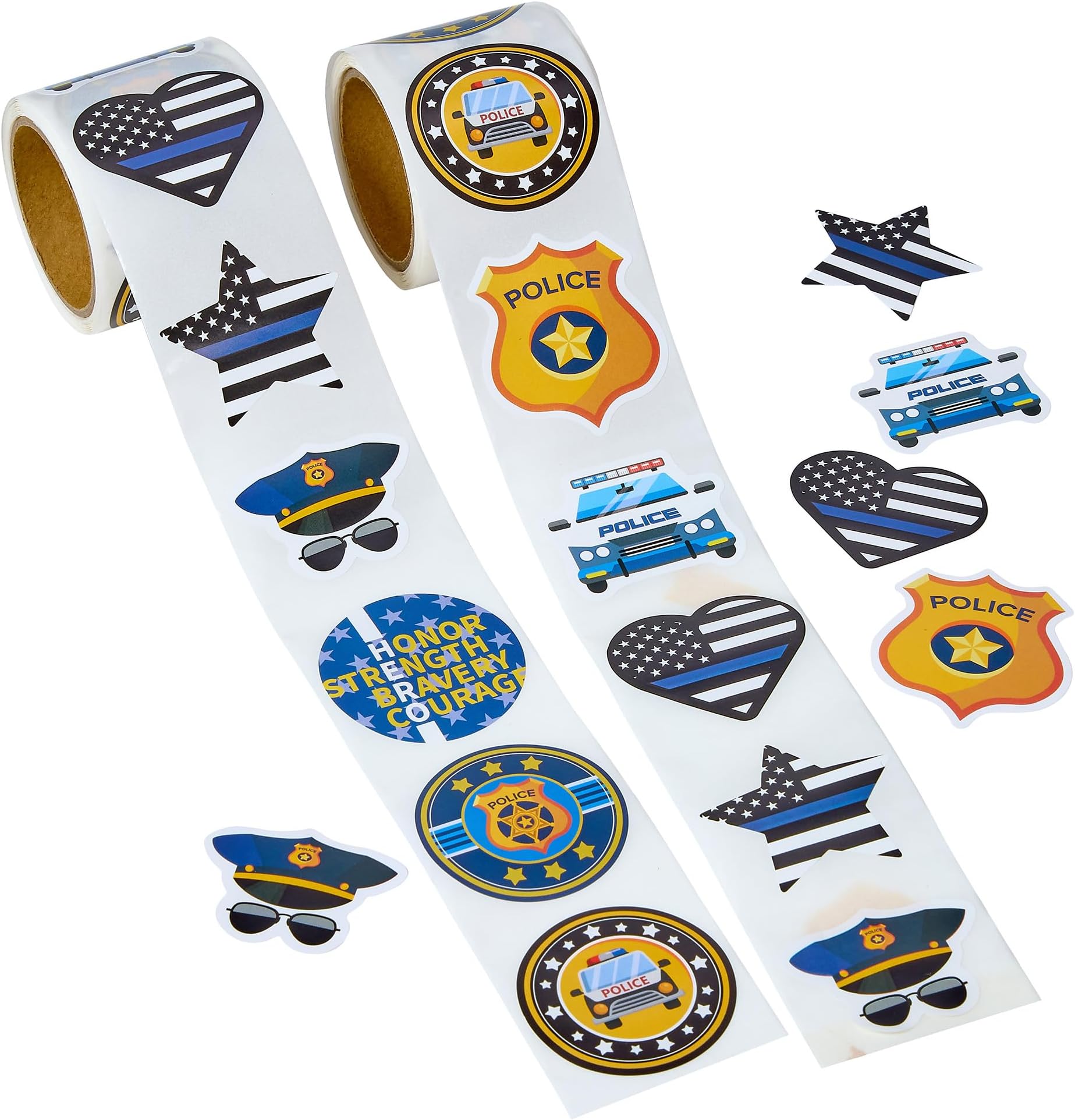 Police Stickers for Kids