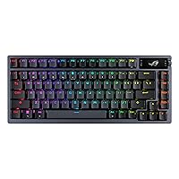 ASUS ROG Azoth Tastiera da Gaming Personalizzabile Wireless, 75 Tasti