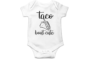 Taco Bout Cute Mexican Onesie for Baby
