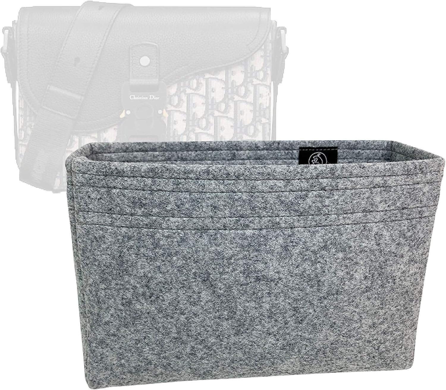 Zoomoni Premium Bag Organizer for Dior Mini Saddle Messenger (Handmade/20 Color Options/Zoomoni)