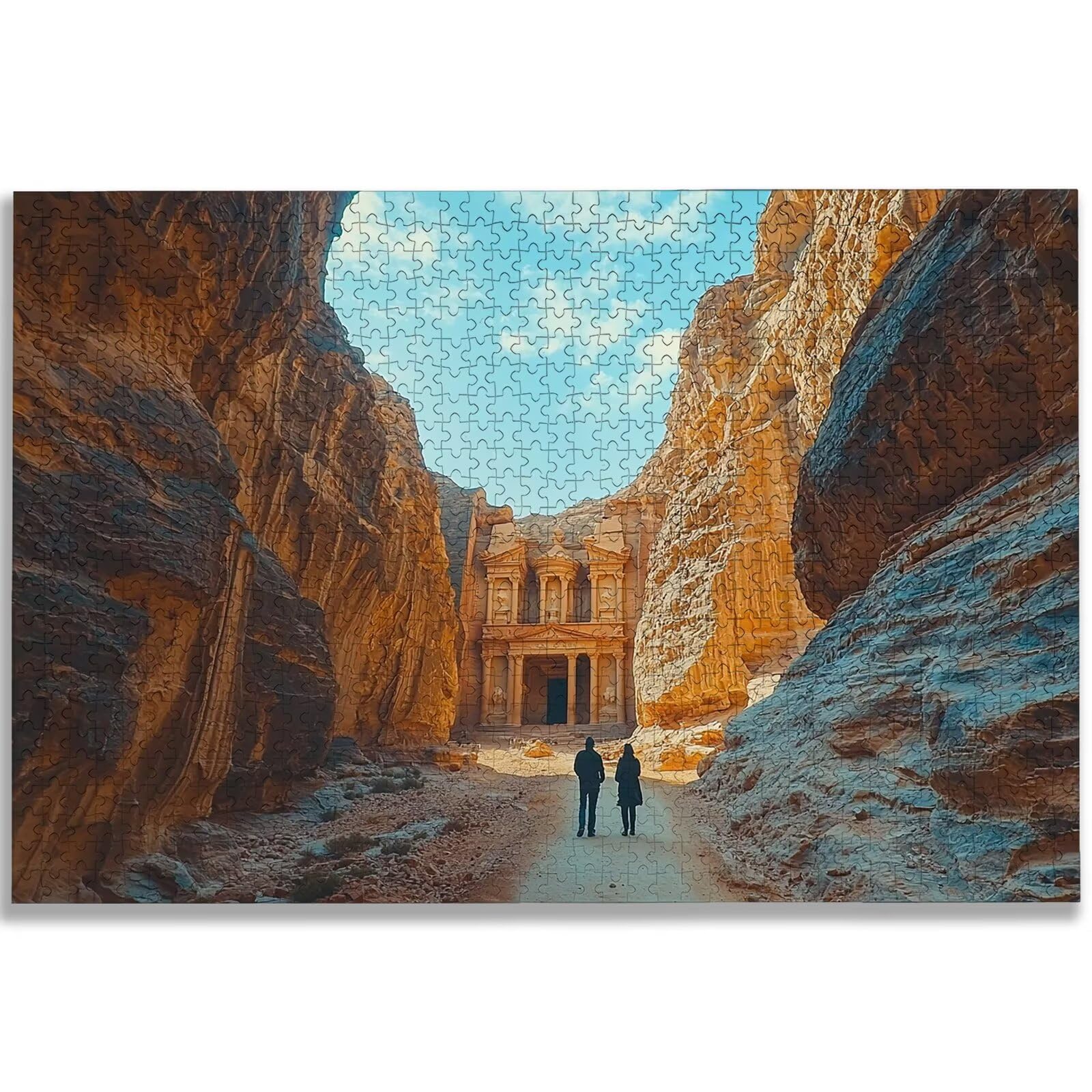 Puzzle Canyon 4000 Pièces Adultes, Puzzle 4000 Pièces pour Adultes et Enfants à Partir de 14 Ans, Paysage Puzzles Bois de Qualité Supérieure avec Une Boîte d'emballage Exquise, Cadeau Femme, -2487