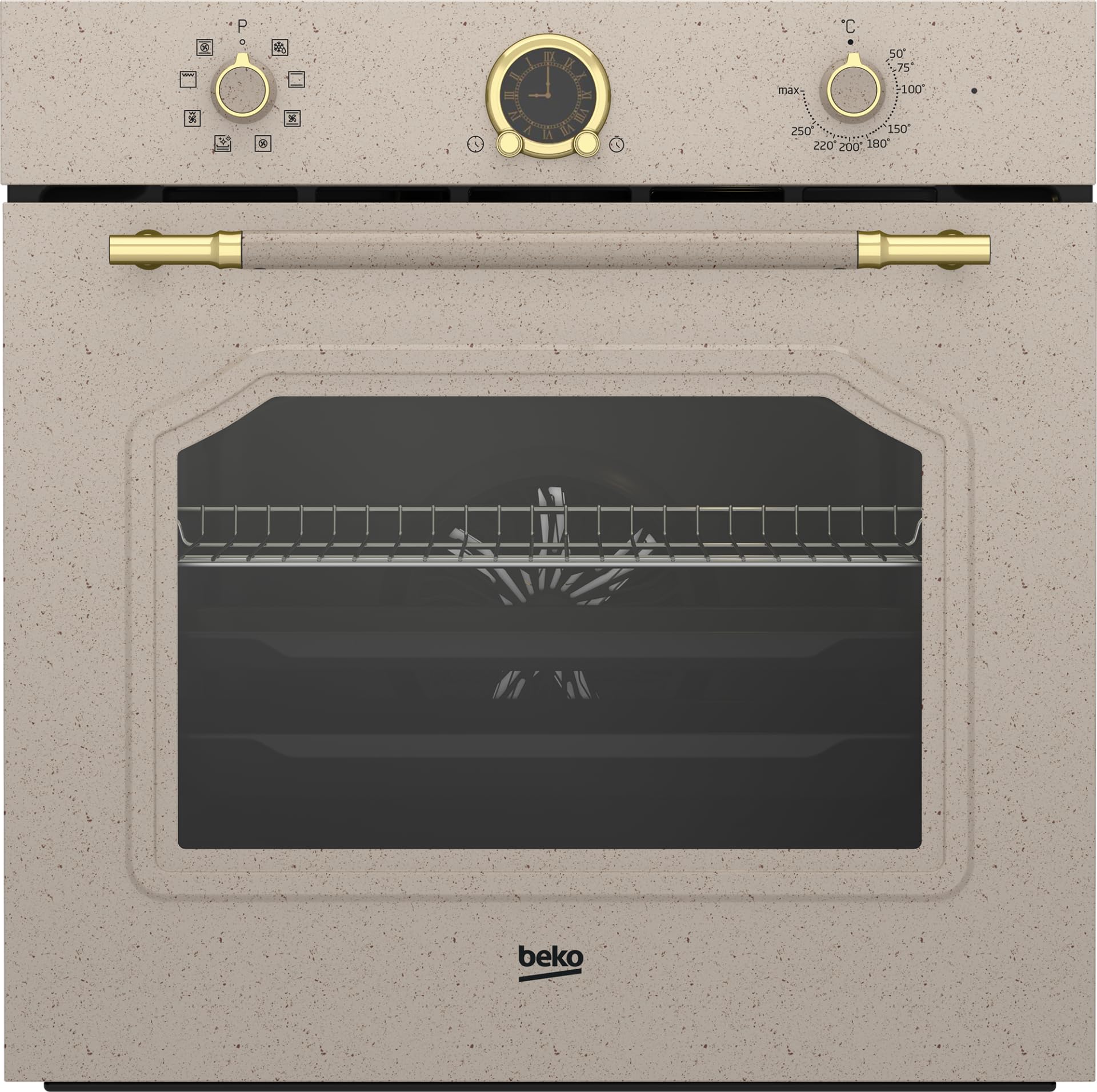 Forno multifunzione, 71 litri, A.59.5xL. 59.4xP. 56.7, avena [Classe di efficienza energetica A]