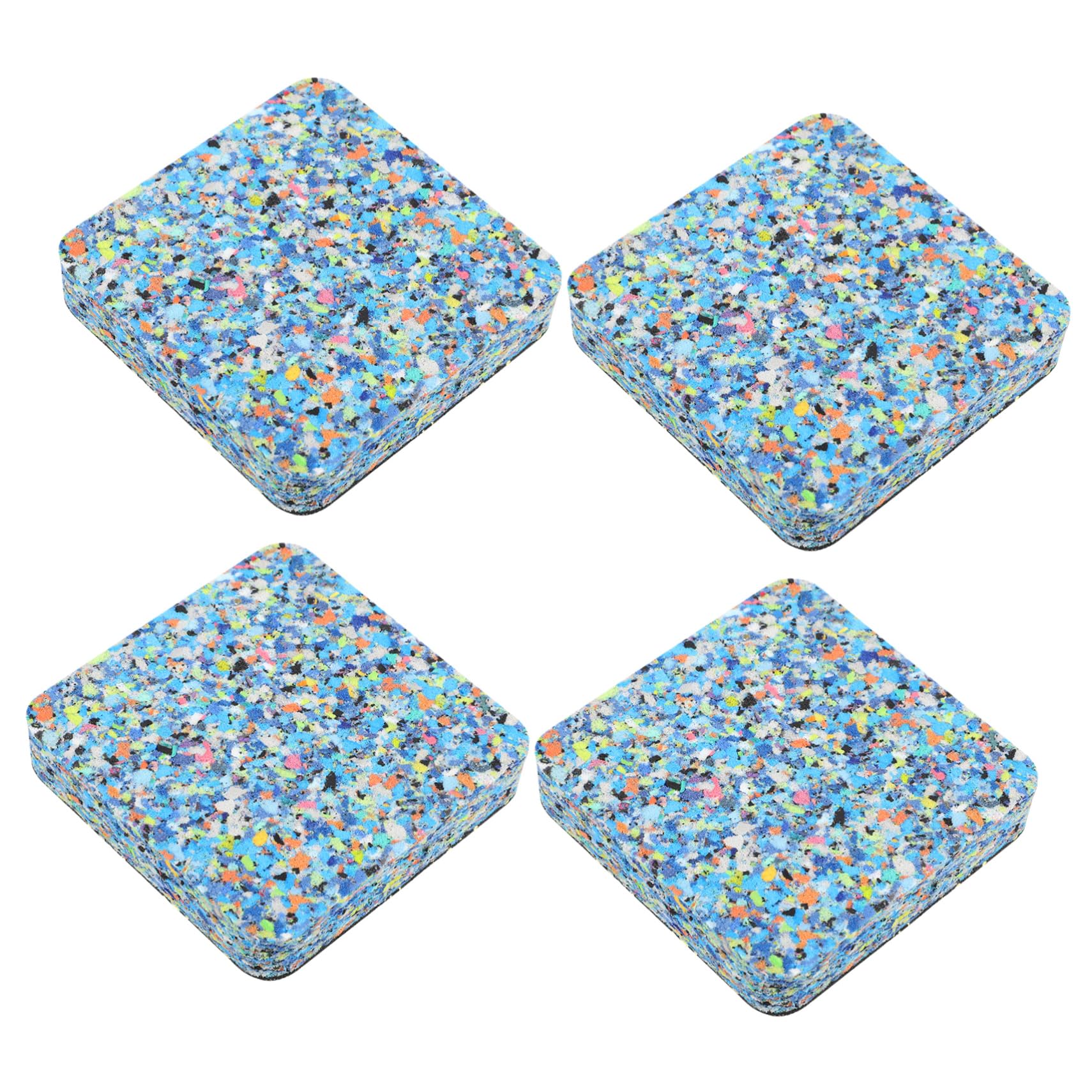 GALPADA 4Pcs Drum Cymbal Mute Pads Sound Dampeners for Drums Thick Precision Drum Tone Control for Practice and Performance