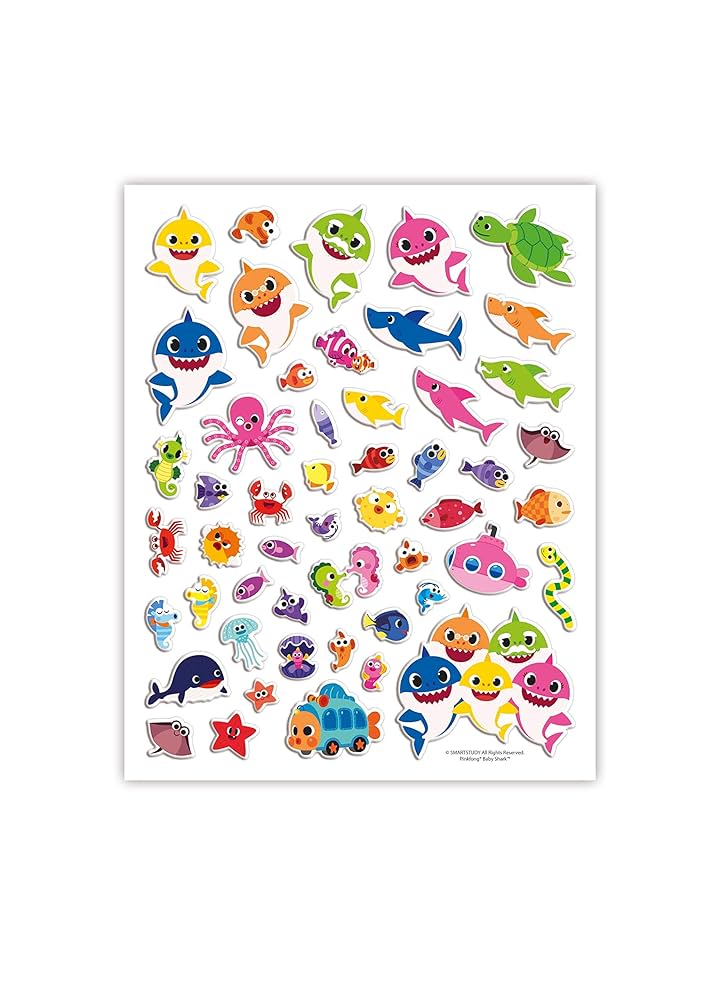 Baby Shark: Puffy Sticker Book: Centum Books Ltd
