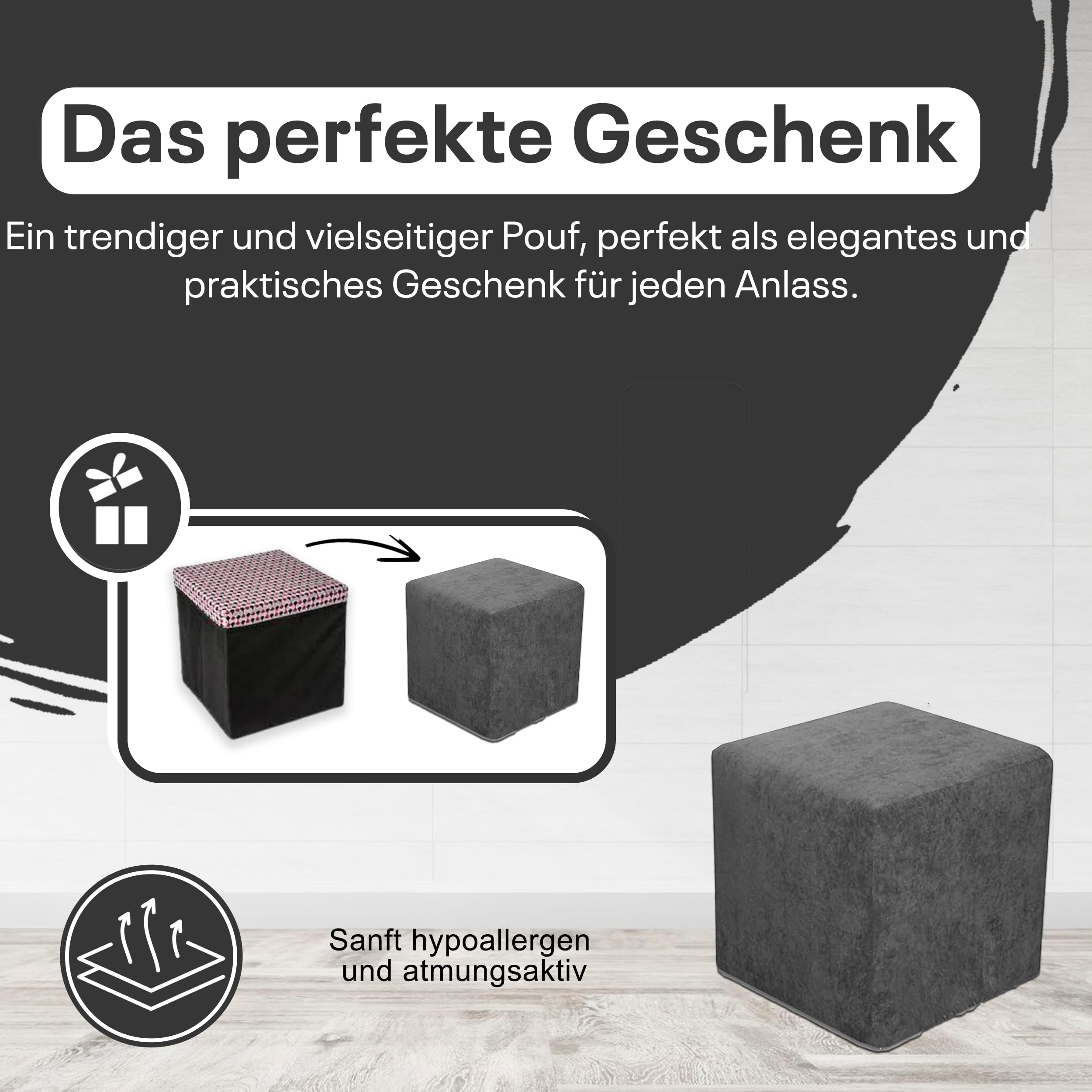 4myBaby GmbH Taburete (Anthracite)