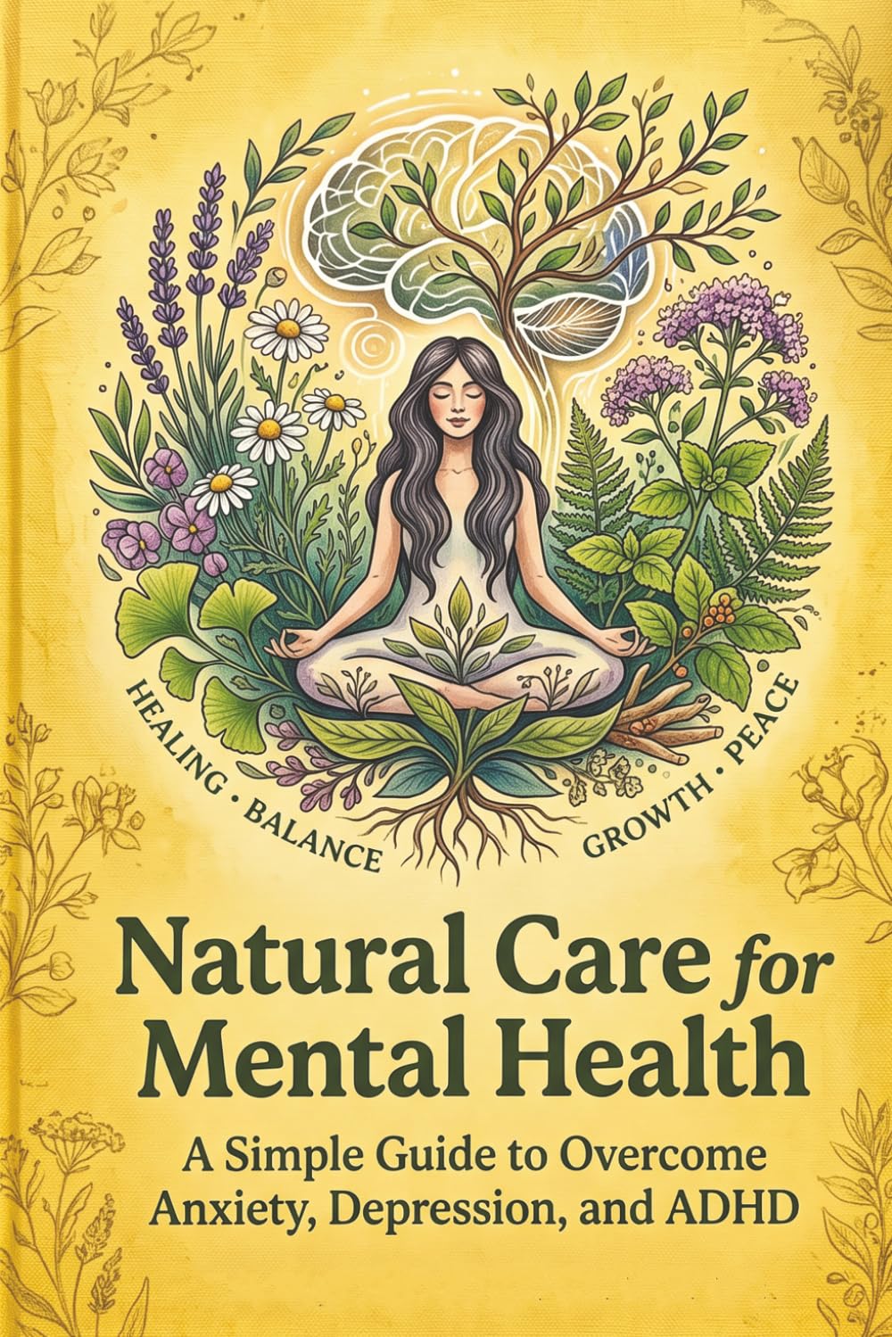 Natural Care for Mental Health: A Simple Guide to Overcome Anxiety, Depression, and ADHD