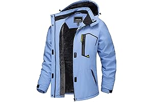 Women's Waterproof Winter Jacket: Ski, Snow, Windproof, Rain Protection