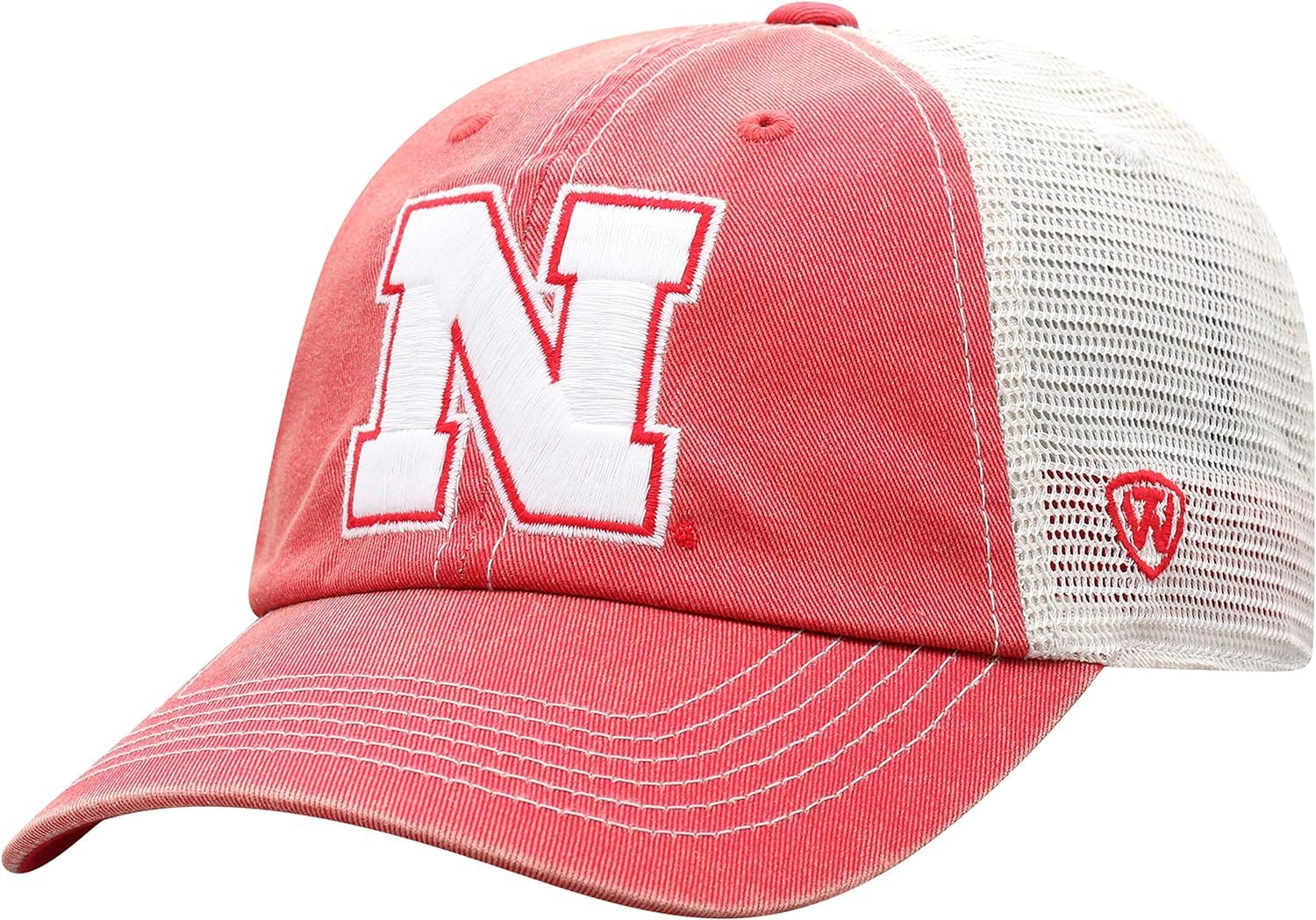 Pro Sport Collegiate Hats - Fitted Caps Adjustable Hats and Snapbacks Available, Nebraska Logo Vintage, One size โ image 1