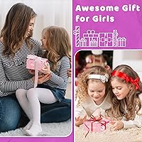 Vista 5 de Ambesi Pinta tu propio joyero de madera, kit de caja del tesoro de corazón artístico para niñas, kit de caja de joyería para decorar niños de 4 a 6