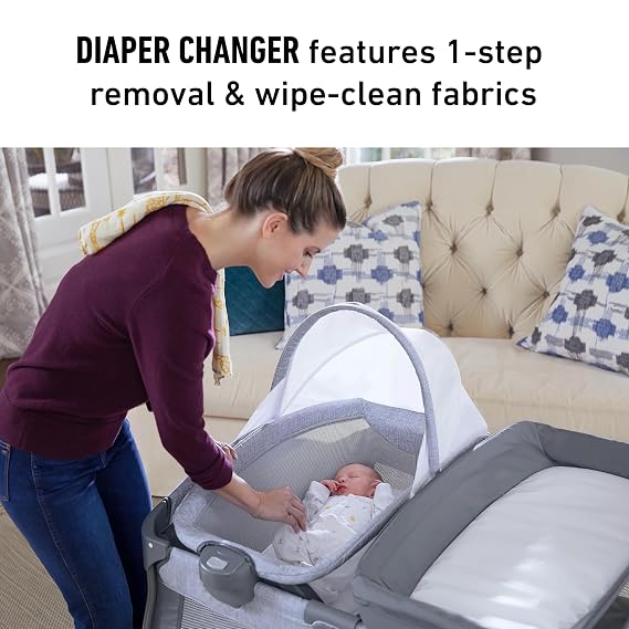 Graco Pack 'n Play Quick ConnectTM Portable Bassinet Playard