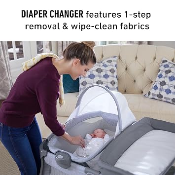 Graco Pack 'n Play Quick ConnectTM Portable Bassinet Playard