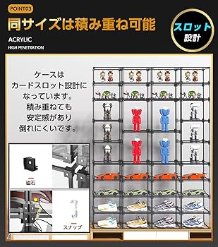 Amazon.co.jp: Youabubu フィギュアケース uvカット 40cm 軽い