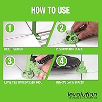 Vista 8 de Miracle Sealants Levolution Evolver - Herramienta de tensado, nivelación de azulejos y sistema de espaciado para control de Lippage