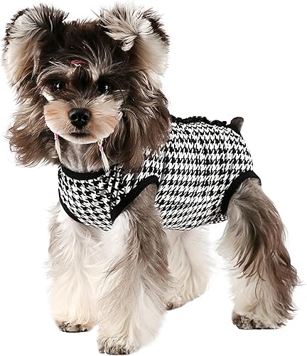 Etdane Pañales para perros, bragas sanitarias, camisas de período fisiológico, trajes de recuperación quirúrgica para perros machos y hembras, a