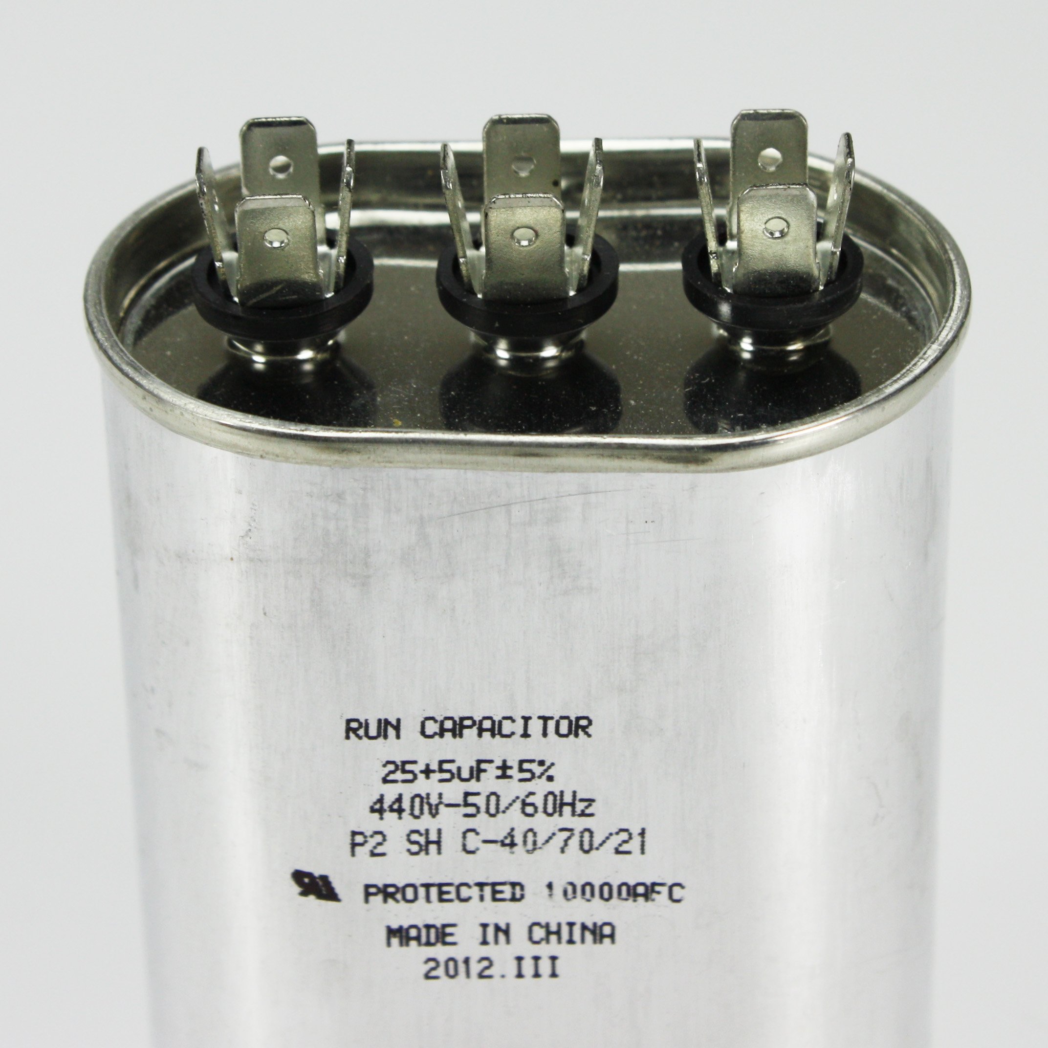 Cap050300440Rsp Replacement - 30 5 Uf/Mfd 370/440 Vac Jard Round Dual Capacitor