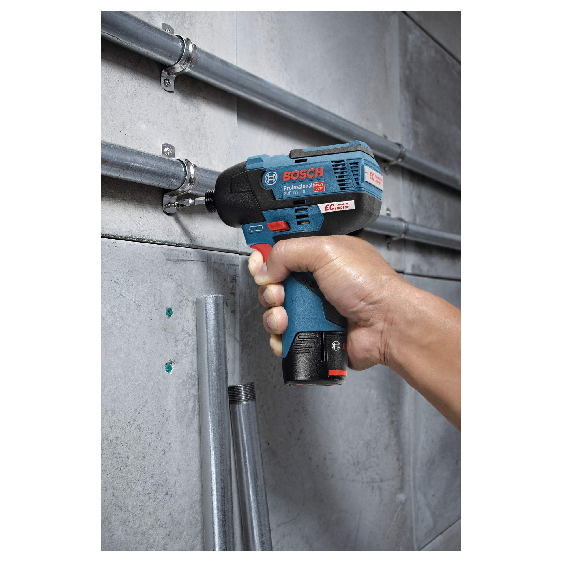 Bosch Professional 12V System atornillador de impacto a batería GDR 12V-110 (sin batería/cargador)