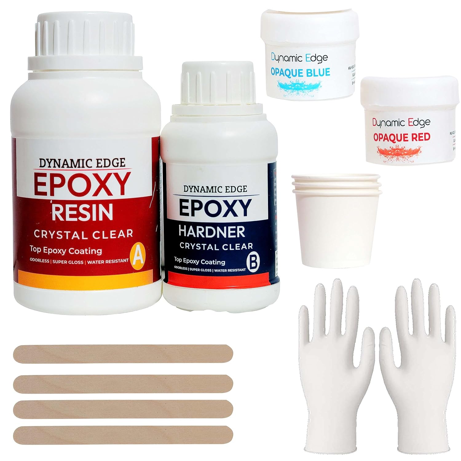 DYNAMIC EDGE Epoxy Resin 31 Epoxy Resin and Hardener Art Kit 160gm