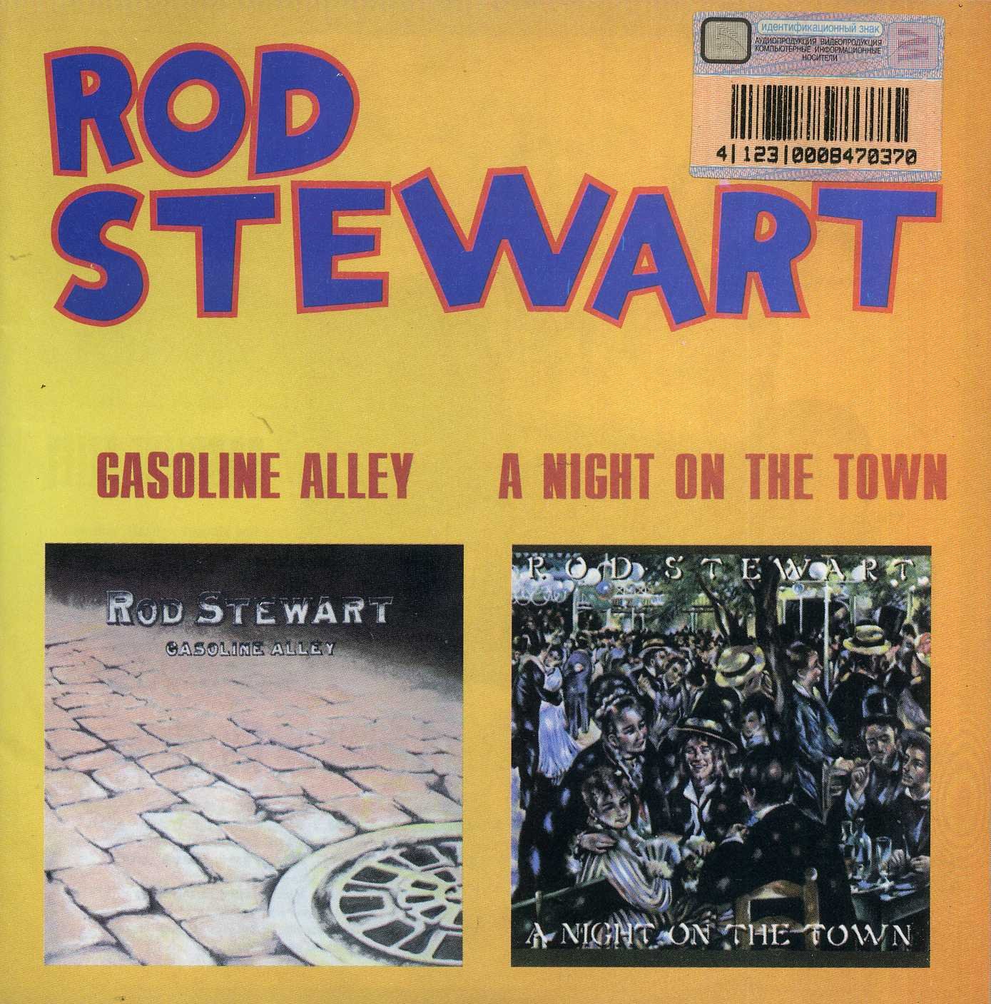 Rod Stewart : Gasoline Alley / A Night On The Town (import)