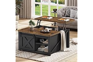 Itaar 31.5" Lift Top Coffee Table: Transform Your Living Room with Storage and Style