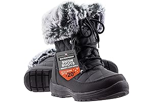 Anna Fur Lined Women's Snowqueen Waterproof Boots for Winter with Heat Retain Technology