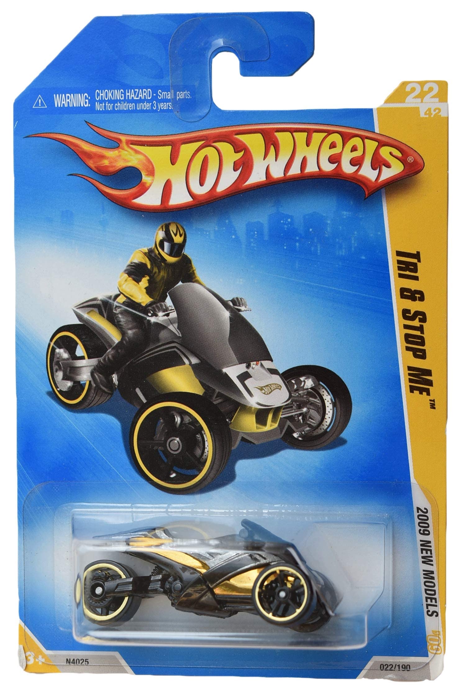 Hot Wheels Tri & Stop Me - 2009 New Models - gray 22/190