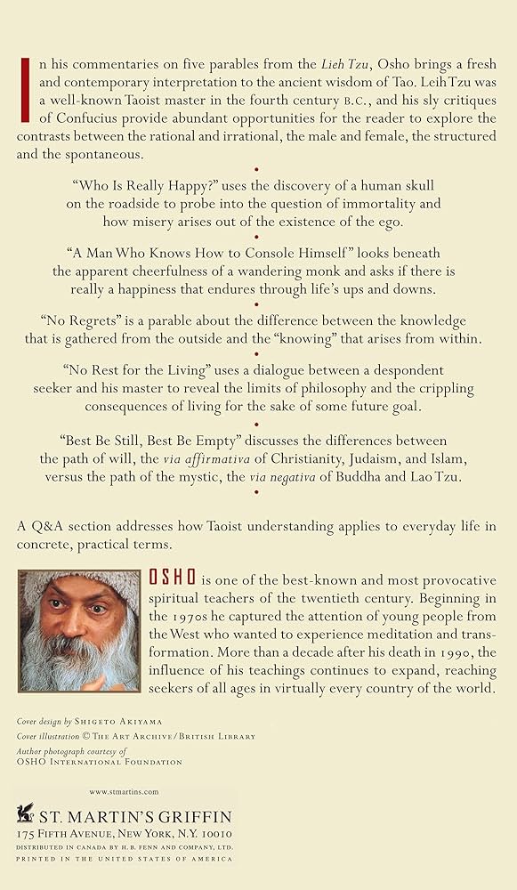 Tao: The Pathless Path: Osho, Osho: 9781580632256: Amazon