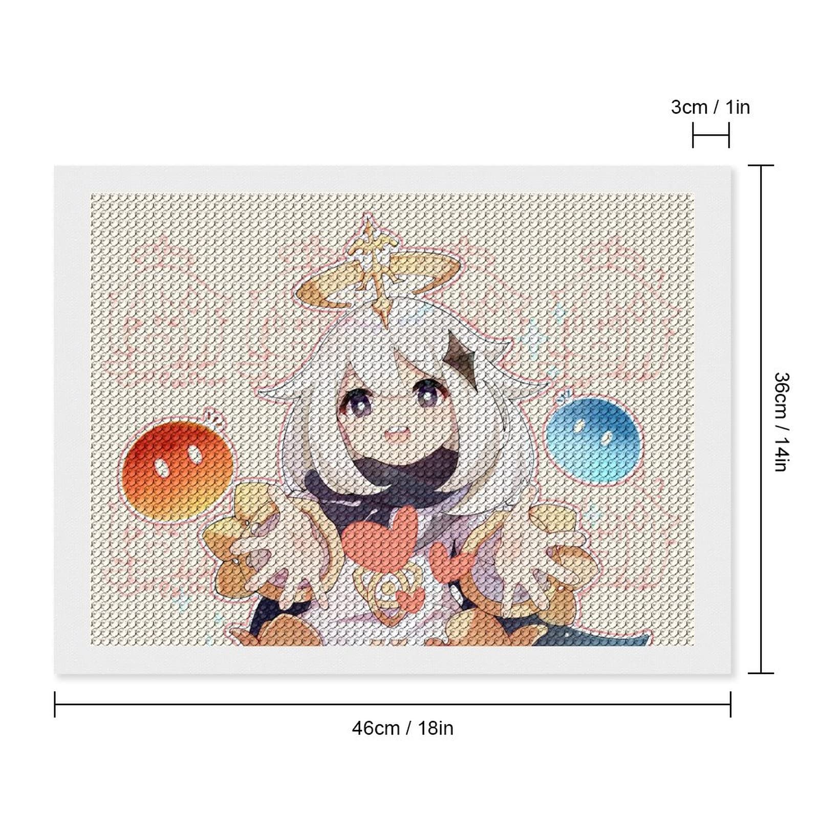 Amazon.co.jp: 原神【パイモン】5Dダイヤモンドアート キット DIY