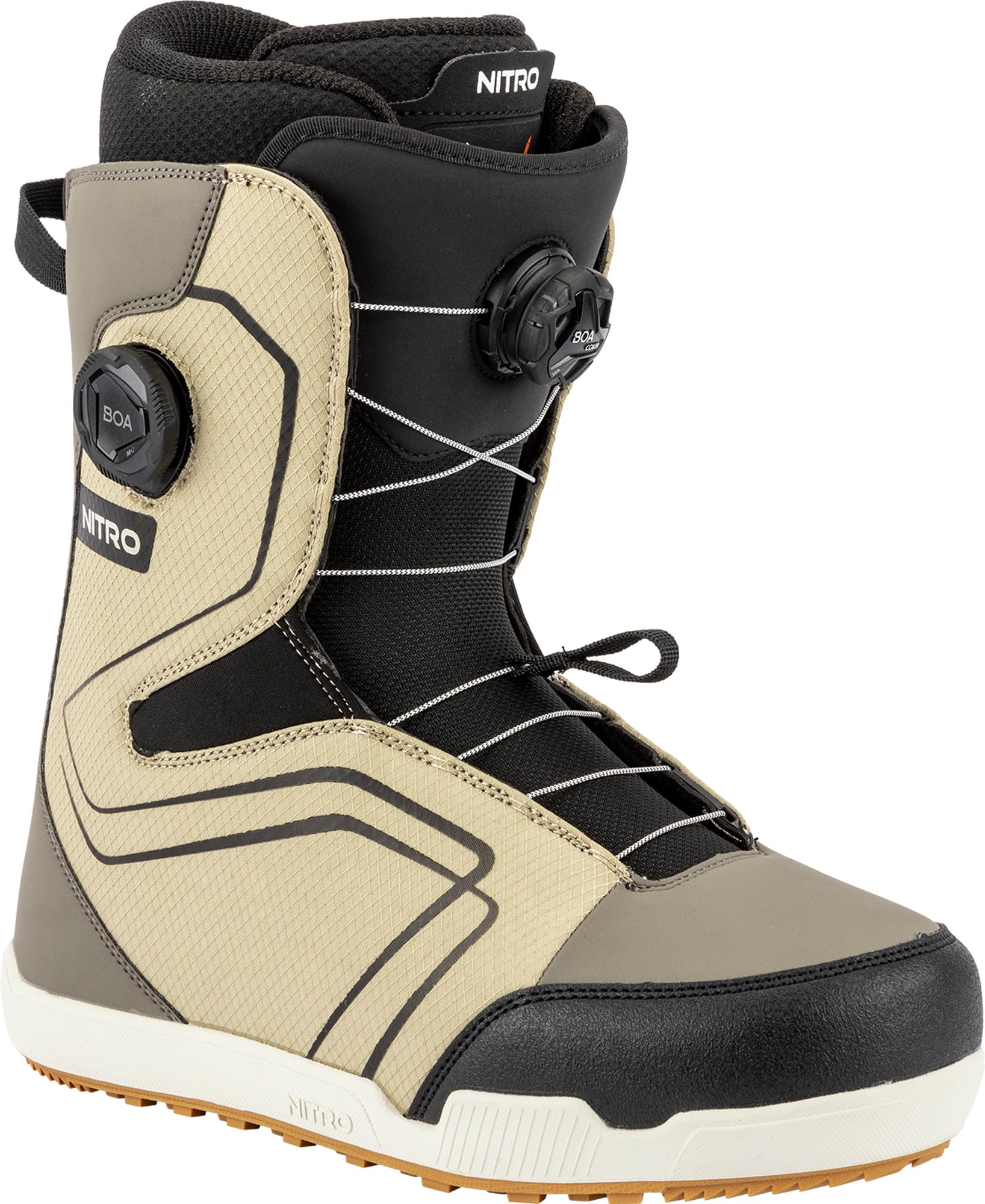 Nitro Sentinel Boa Boot, Barca da Snowboard Uomo, Deserto, MP 29.0 // EU 44 // US Men´s 11