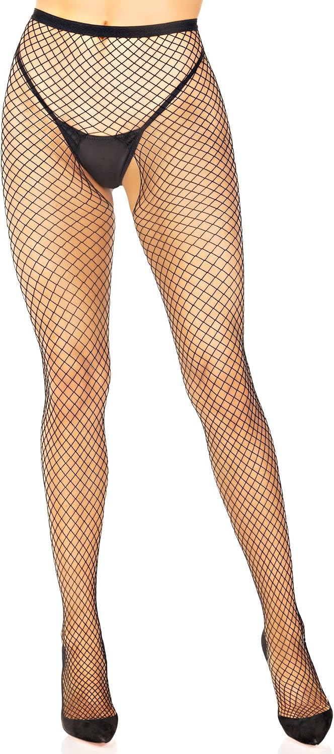Leg Avenue Women's Micro Net Fishnet Pantyhose Tights