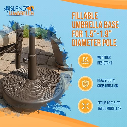 Miniatura 2 de Base de sombrilla para patio, latón